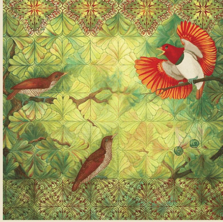 King Bird of Paradise detail